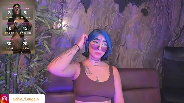 Alahia Dangelo online show from 12-14-25, 02:22