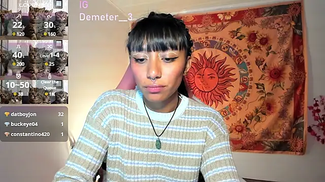 Demeter   online show from 02-12-25, 11:30