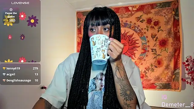 Demeter   online show from 02-24-25, 01:35