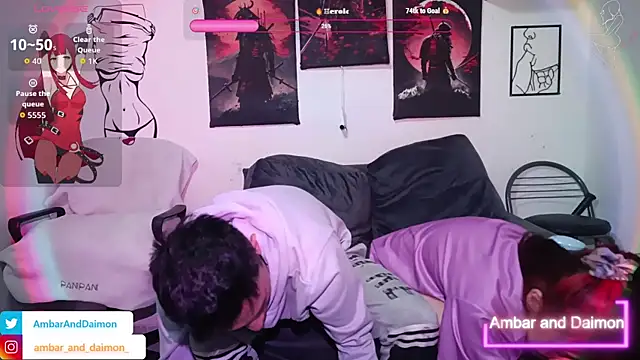 Ambar and daimon  online show from 10-01-25, 05:13