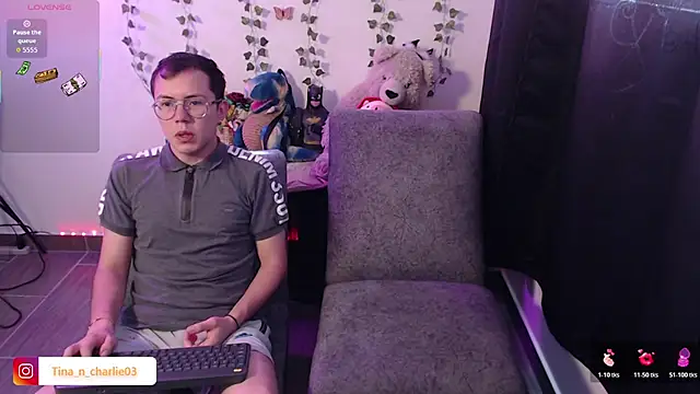 Tina 4 Charlie online show from 02-13-26, 03:19