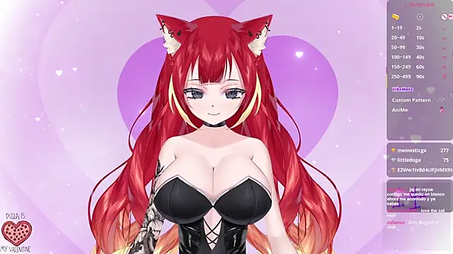 Snapshot of LewdKira_VT chatting on 02-10-25, 01:33 LewdKira VT online show from 02-10-25, 01:33