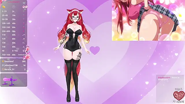 Snapshot of LewdKira_VT chatting on 02-14-25, 09:56 LewdKira VT online show from 02-14-25, 09:56