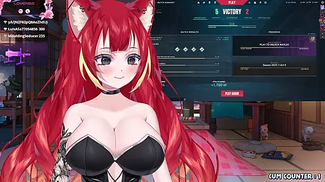 Snapshot of LewdKira_VT chatting on 03-13-25, 11:41 LewdKira VT online show from 03-13-25, 11:41