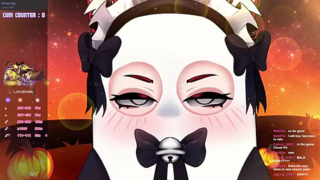 Snapshot of LewdKira_VT chatting on 10-19-25, 03:01 LewdKira VT online show from 10-19-25, 03:01