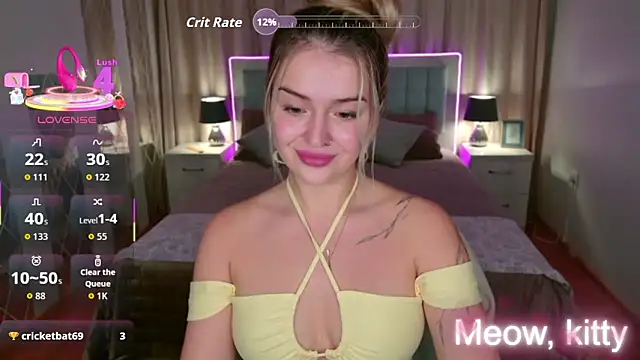 Snapshot of EvaGoddes chatting on 09-14-25, 07:07 EvaGoddes online show from 09-14-25, 07:07