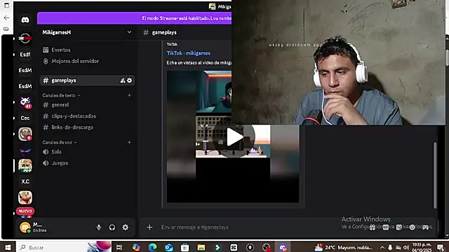 mikigamesH2 online show from 10-05-25, 04:33