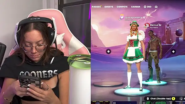 Snapshot of SpaceCowWhore chatting on 10-10-25, 04:33 SpaceCowWhore online show from 10-10-25, 04:33