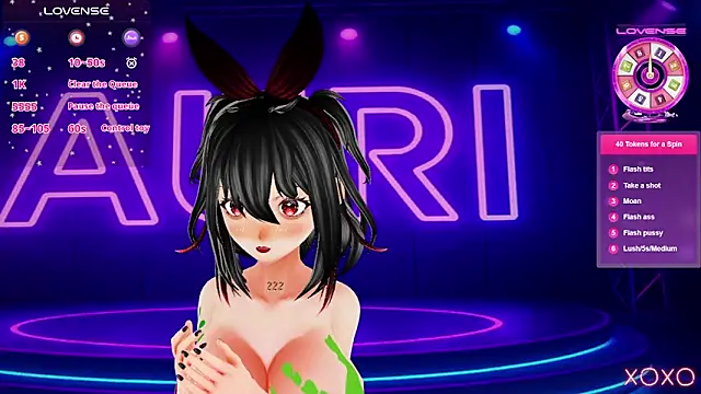 Auri Hikaru online show from 10-11-25, 08:18