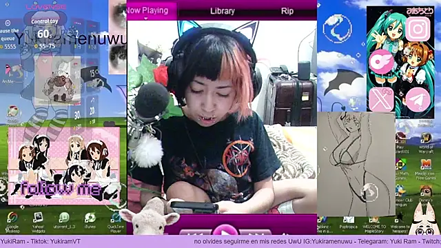 YukiRam online show from 12-19-25, 02:40