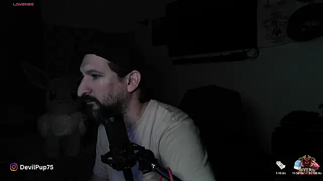 DevilPup75  online show from 01-15-26, 10:31
