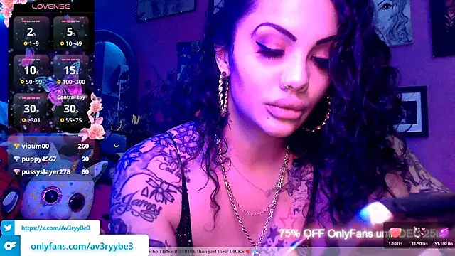 Av3ryyBe3 online show from 12-13-25, 10:26