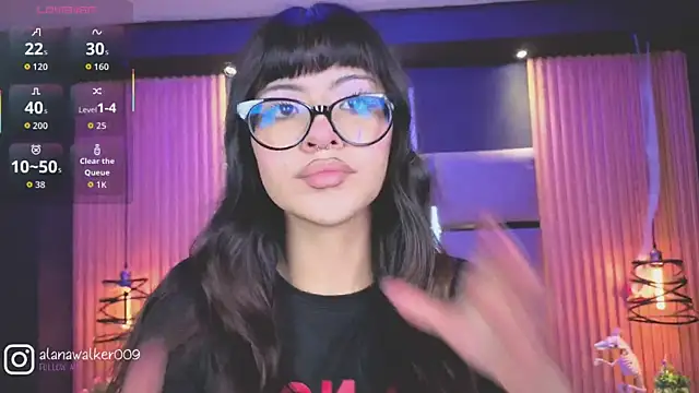 AlanaWalker9 online show from 02-26-26, 03:27