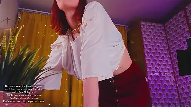 Snapshot of Giantess_Eva chatting on 02-01-26, 10:08 Giantess Eva online show from 02-01-26, 10:08