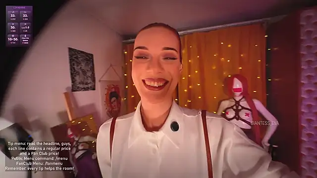 Snapshot of Giantess_Eva chatting on 02-23-26, 09:01 Giantess Eva online show from 02-23-26, 09:01