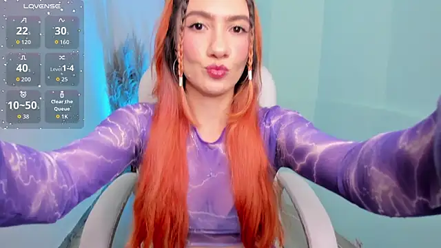 Snapshot of VioletSky1 chatting on 02-20-26, 06:10 VioletSky1 online show from 02-20-26, 06:10