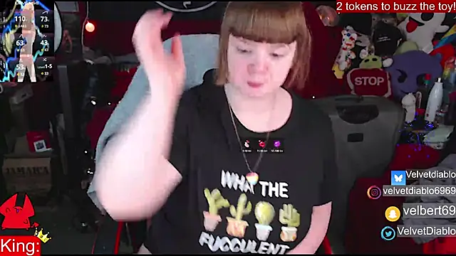 VelvetDiablo online show from 01-07-25, 12:13