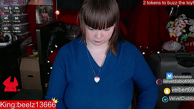 VelvetDiablo online show from 01-24-25, 03:54