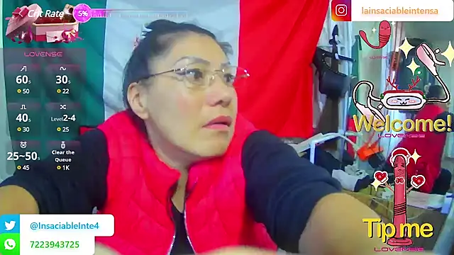 LaInsaciableIntensa online show from 03-10-25, 10:45