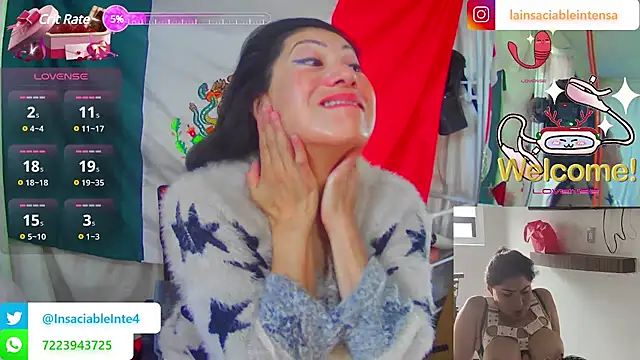 LaInsaciableIntensa online show from 03-13-25, 02:12