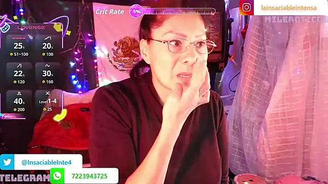 LaInsaciableIntensa online show from 03-08-26, 11:41