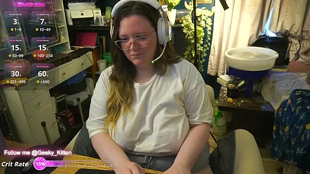 Geeky Kitten online show from 09-11-25, 03:01