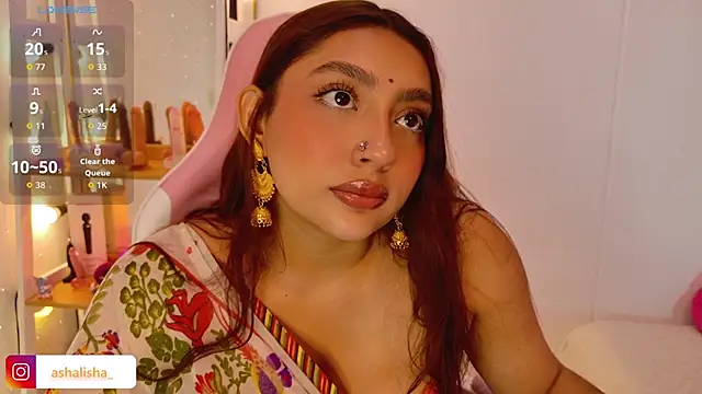 Snapshot of ashalisha chatting on 09-10-25, 01:11 ashalisha online show from 09-10-25, 01:11