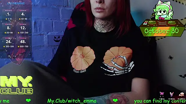 Witch Emma online show from 10-30-25, 09:00