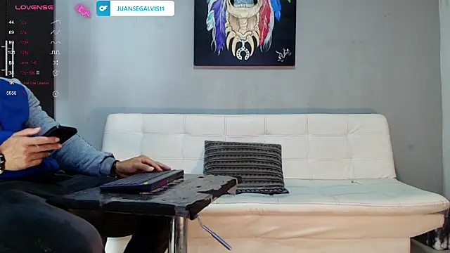 Snapshot of GendersonFit chatting on 03-15-25, 02:12 GendersonFit online show from 03-15-25, 02:12