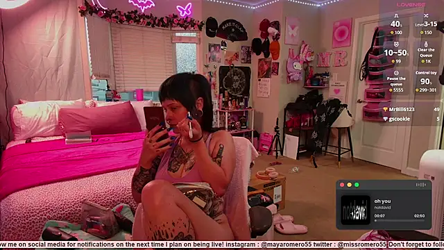 MissRomero online show from 09-11-25, 01:49