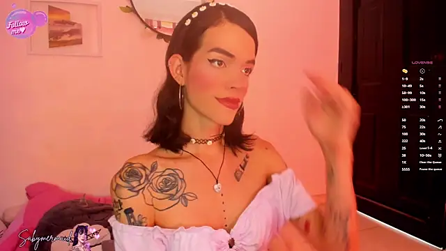 Saby mermaid online show from 12-13-24, 06:16