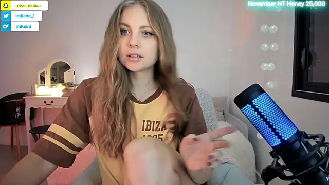 ImKeira online show from 11-17-25, 07:52