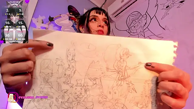 Valeera Evans8 online show from 02-14-25, 08:10