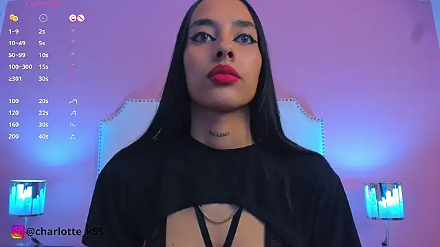 charlotte kisss online show from 12-23-24, 08:14
